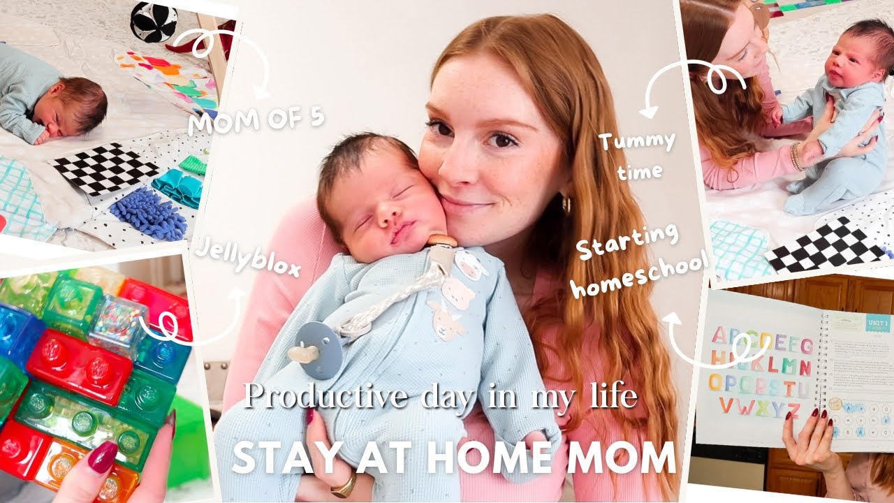 Navigating Life With 4 Kids and a Newborn | day in the life With 5 Kids ...