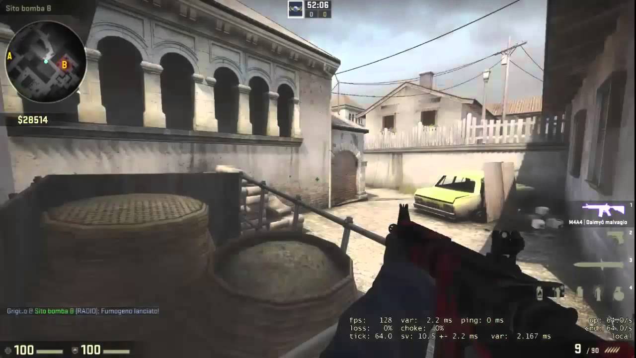 [CSGO ITA] Tutorial one way smokes su inferno