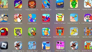 Save The Fish,Roblox,Help Out Story Tricky,Draw Master,Pull Him Out,Squid Game 456,Sprunki Survival screenshot 4