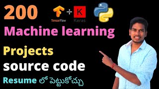 Machine learning 200 projects with source code