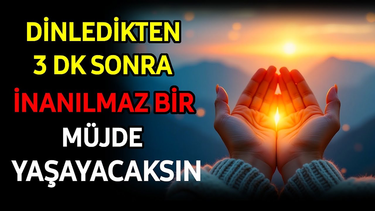 ✨️Bu Salavatı Dinledikten 3 DK Sonra Hayatınızı Değiştirecek Bir Müjdeye Hazır Olun!✨️