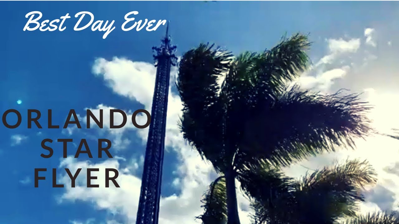Riding the worlds highest swing The Orlando Star Flyer YouTube