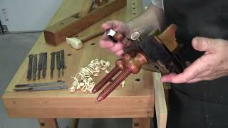 Amazing! Pre Civil War - John Denison Rosewood Plough Plane / From Dec 2010 / Plane Talk May 2, 2026