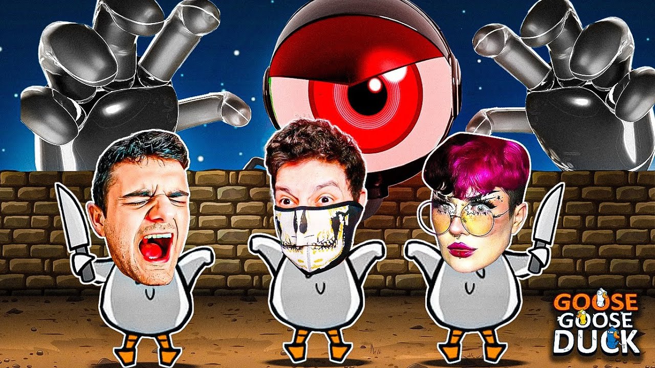 GOOSE GOOSE DUCK SÓ QUE VIROU O PAREDÃO DO BIG BROTHER BRASIL! - c/ VX ...