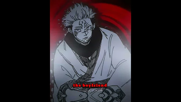 his gf is so beautiful...🌚❤️‍🔥[]  sukuna x megumi edit [] jjk edit [] #jjk #shorts #edit