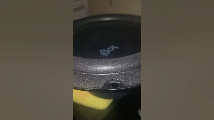 Logitech Z623 Free air bass test