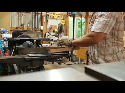 Prepping stock on my Shopsmith jointer and MK V 510.