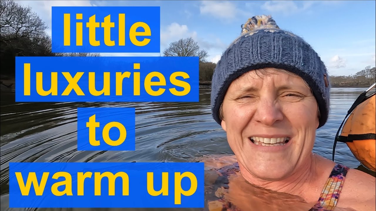 little luxuries to help warm up after outdoor swimming