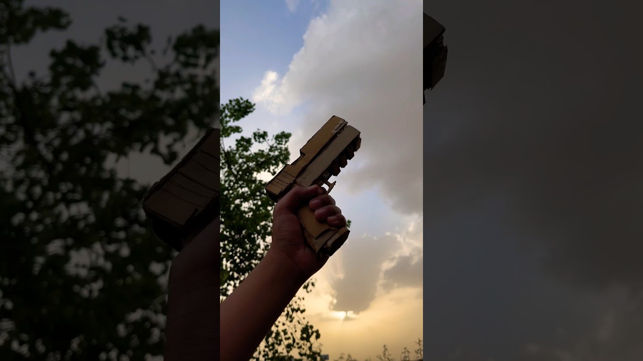 Cardboard Gun : Cloudy Day Shootout 