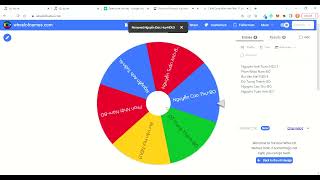 Wheel of Names   Random name picker   Google Chrome 2022 12 06 10 16 03