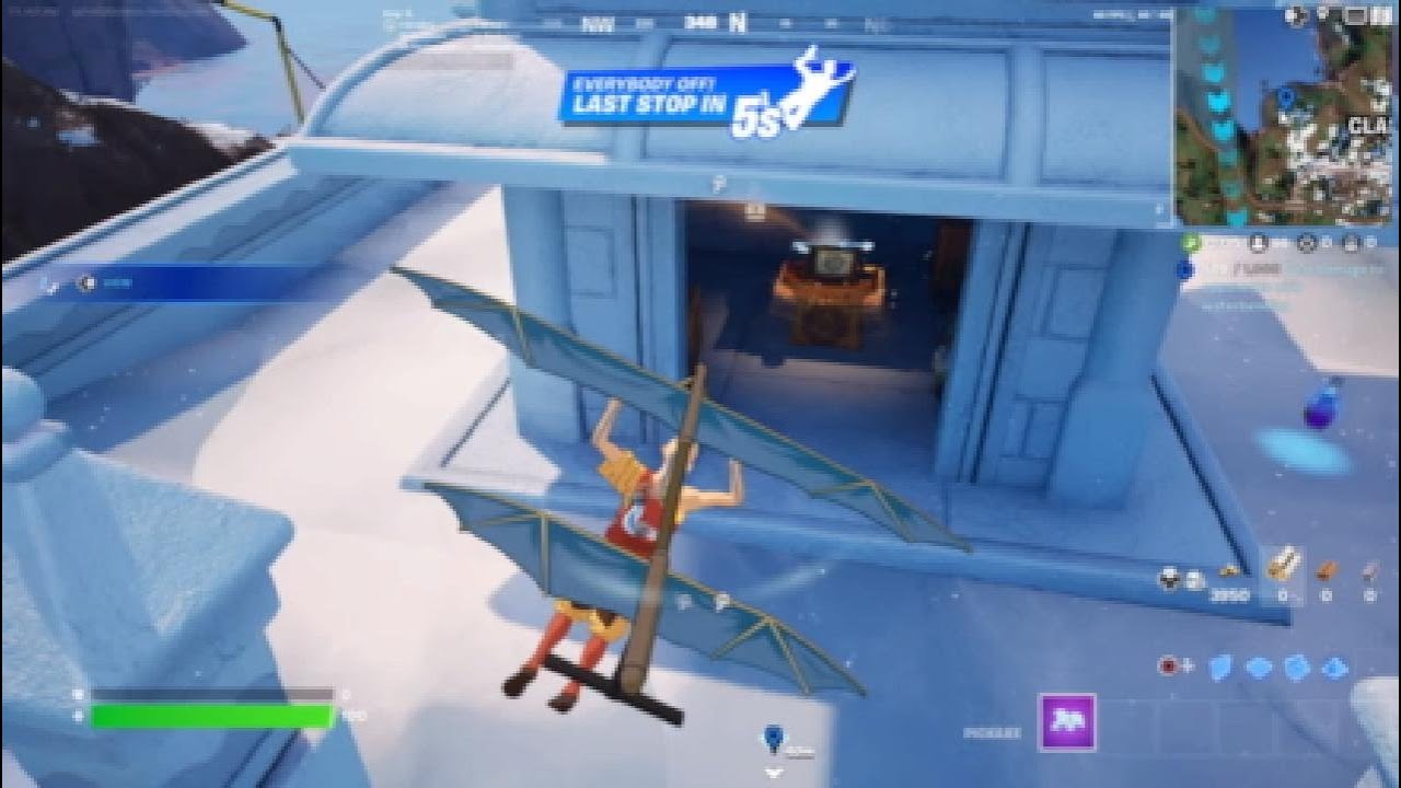 Fortnite using all Avatar mythic abilities