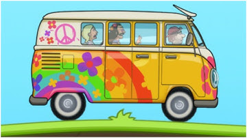 Hill Climb Racing - Gameplay Walkthrough Part 4 - Hippie Van