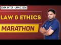 CMA Inter Law & Ethics Marathon | CMA Inter Law Revision | CMA Inter Law Revision June 2026