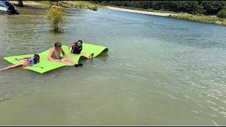 Lily Pad Floating Mat, 7/8/9/13/15.5 FT Floating Mat, 3-Layer Tear-Resistant XPE Foam Floating Water