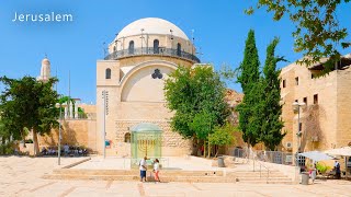 JERUSALEM, OLD CITY: Damascus Gate, Western Wall, David's Tomb, Jewish Quarter