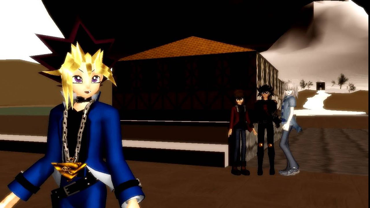 [MMD] Yugi won't say he's in love! {Request}