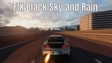 How To Fix Pitch Black Sky and Rain in Assetto Corsa