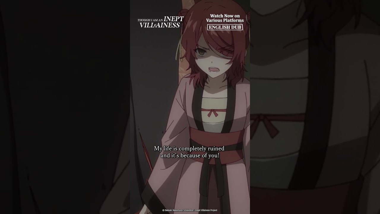 [ENGLISH DUB] "This is all your fault." Ep 3 Highlights | Though I Am an Inept Villainess #shorts