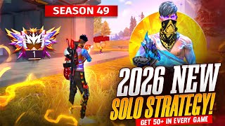🔥 Free Fire 2026 SOLO RANK PUSH STRATEGY 😱 | Season 49 Pro Tips & Tricks | 100% Win Rate screenshot 4