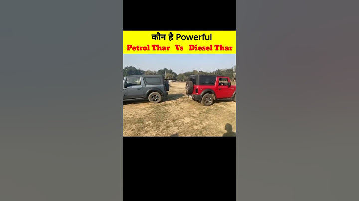 Petrol Thar vs Diesel Thar कौन है powerful🤯|| tug of war #shorts #amanfacts #thar #viral