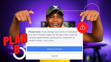 How to change facebook name before 60 days trick