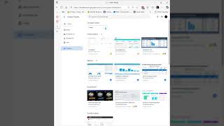 Looker Studio YouTube Analytics Report connecting to data and starting with the template