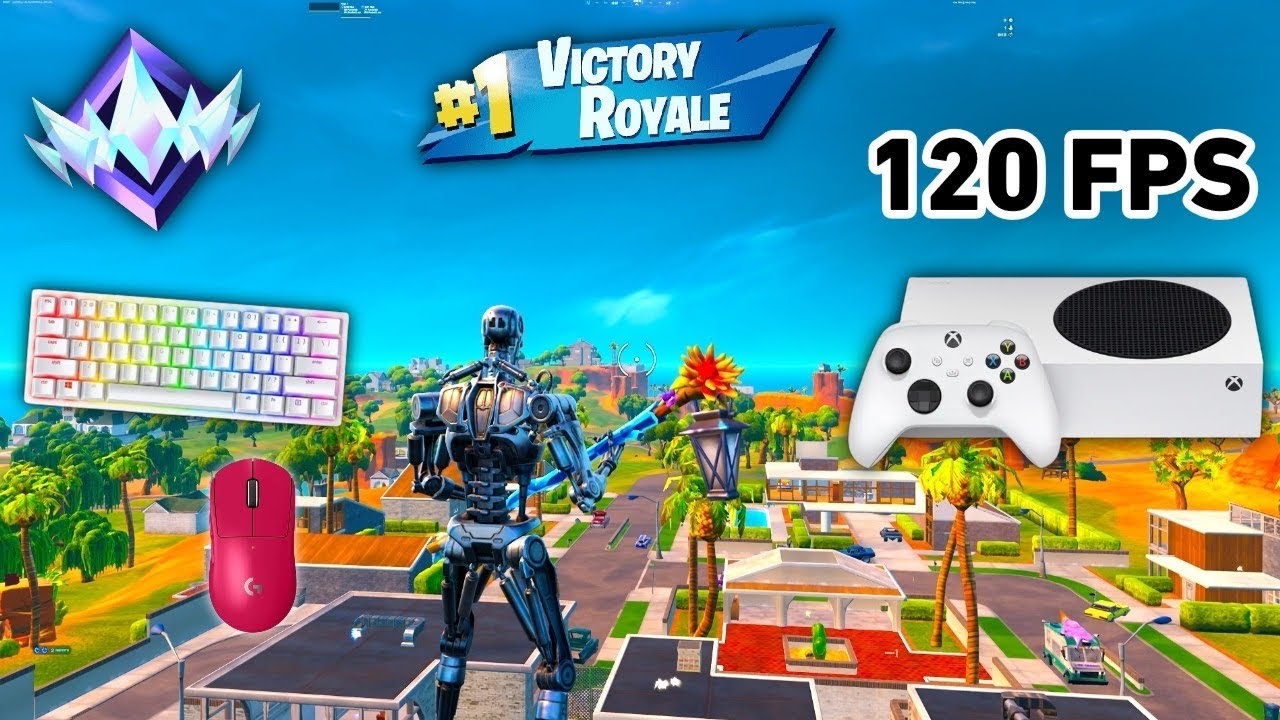 Fortnite Unreal Ranked Reload On Xbox Series S | Keyboard & Mouse Gameplay | 120 FPS | 4K