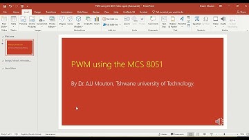 PWM Video 2.1.3: MCS8051 Software implementation in Keil uVision