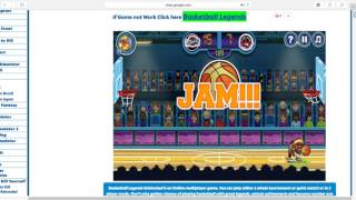 Playing Basketball Legends
