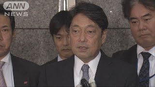 防衛大臣「安全確認が最優先」　米軍ヘリの飛行停止(17/10/13)