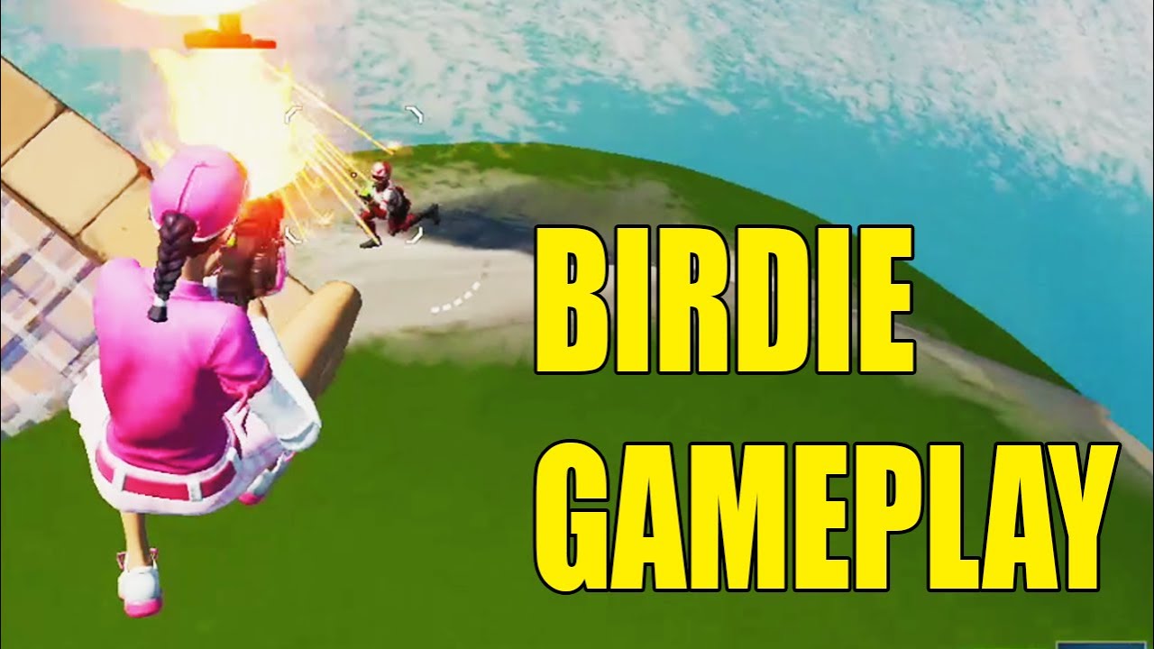 BIRDIE SKIN Game Play in Fortnite Zone Wars