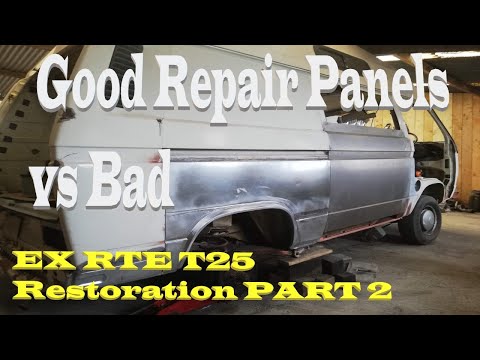 EX RTE T25 restoration Klokkerhom panels