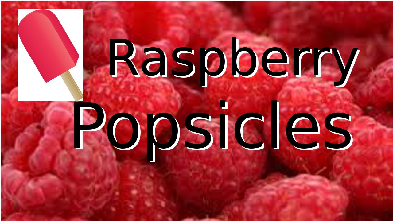 The Best Raspberry Popsicles - YouTube