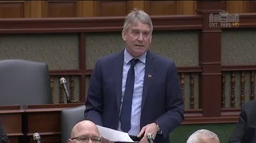 Norm Miller Questions Premier on Nipigon Bridge Repair Progress