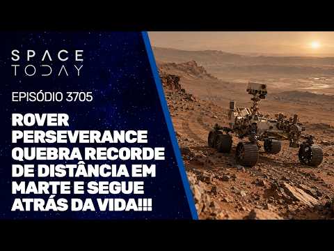 ROVER PERSEVERANCE QUEBRA RECORDE DE DISTÂNCIA EM MARTE E SEGUE ATRÁS DA VIDA!!!