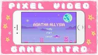 HOW TO MAKE A PIXEL VIDEO GAME INTRO *EASY* | CAPCUT APP || AESTHETIC & CUTE 👾💗 screenshot 4