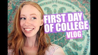 FIRST DAY OF COLLEGE Sophmore Year Vlog (UNIVERSITY OF TEXAS) | JustAli