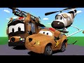 ÖZEL PATİ GÜNÜ - Hella Nehire Düşüyor - Araba Şehri 🚓 🚒 Çocuklar için çizgi filmler