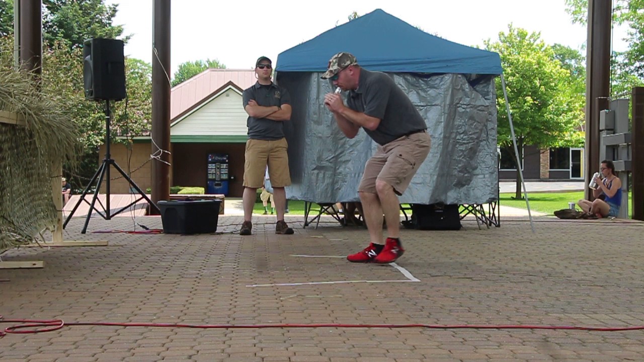 2017 Indiana State Goose Calling Contest winner Rob Miles