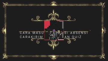 VIDEO TUTORIAL MENGERJAKAN TUGAS DAN QUIZ PADA ELEARNING (LMS MOODLE)