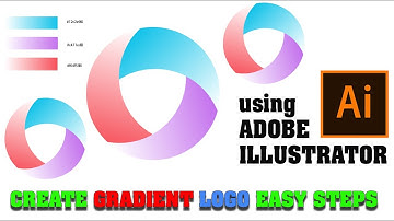 Adobe Illustrator Tutorial | Gradient Logo for Beginners