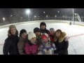 Каток в Емельяново Katok Emelya 09-Jan-2016