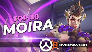 Playing MOIRA in the HIGHEST Ranks of Overwatch