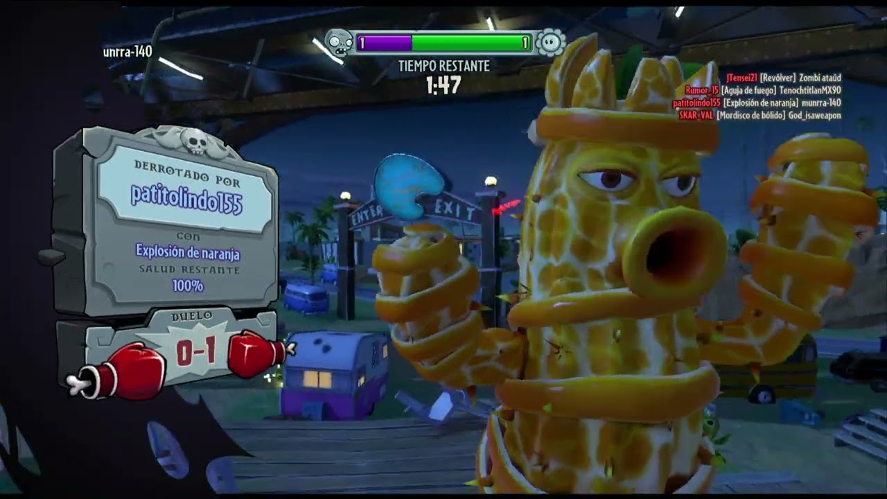 Plants vs Zombies GW Jardines y Cementerios, Estrella De Cricket, 11 Derrotados