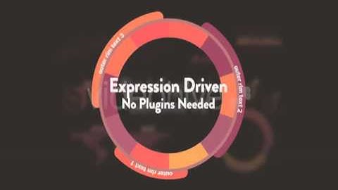 Flat Infographic Elements V2 After Effects Template