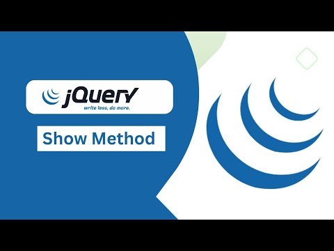 Advanced Techniques for Implementing the jQuery Show Method ||  Show Method