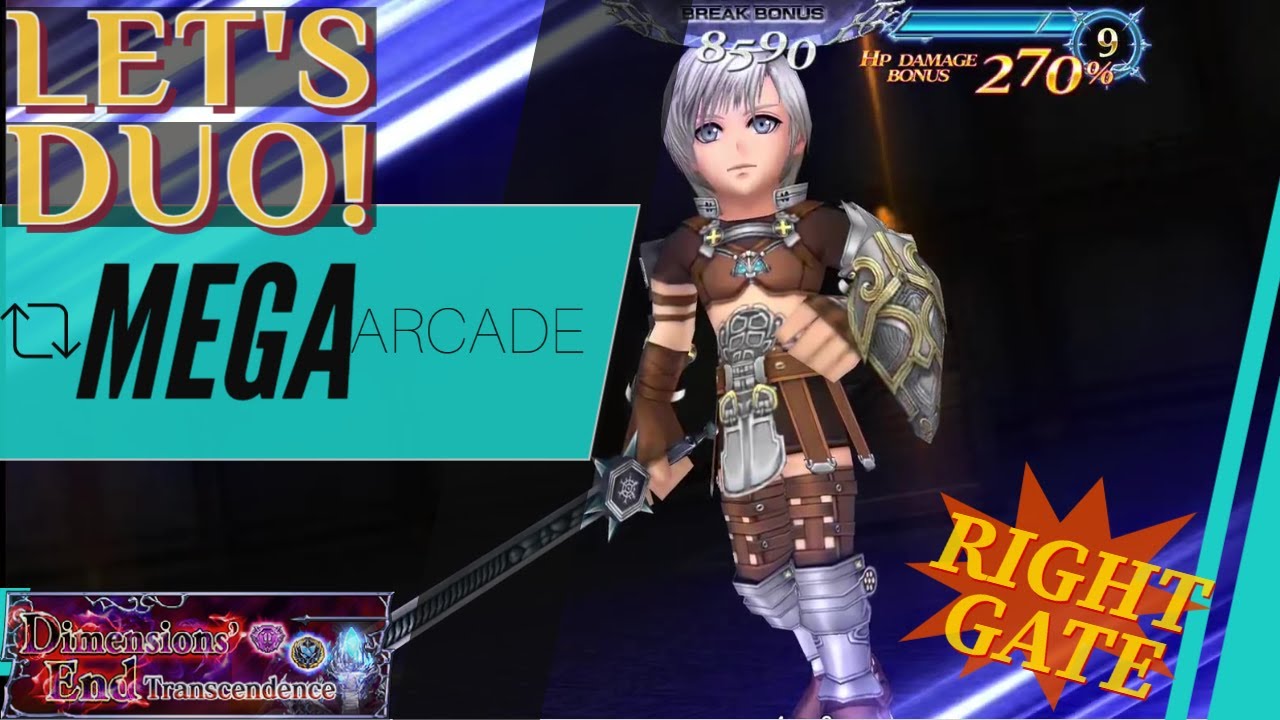 LET'S DUO! Dimensions END Transcendence 15 Crucible 2 - Dissidia Final Fantasy Opera Omnia DFFOO