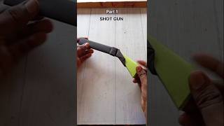 SHOTGUN ORIGAMI TUTORIAL|HOW TO MAKE A PAPER WEAPON SHOTGUN| STEP BY STEP FOLDING| PART-1| ART