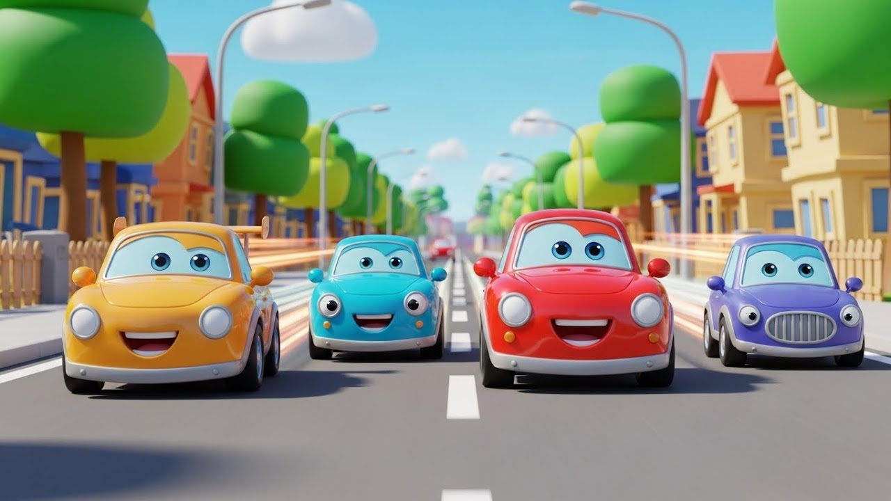 Super Car Safety Rules Song for Kids | Safety Song, Nursery Rhymes, Baby Songs & Kids Music 🚗🦺