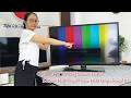 Samsung 40F5000 Dark Bottom Half Girl Replaces LED Backlights Like New!
